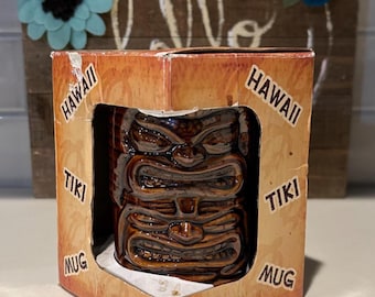 Vintage Hawaii Tiki Tasse | Sammler Bar Artikel
