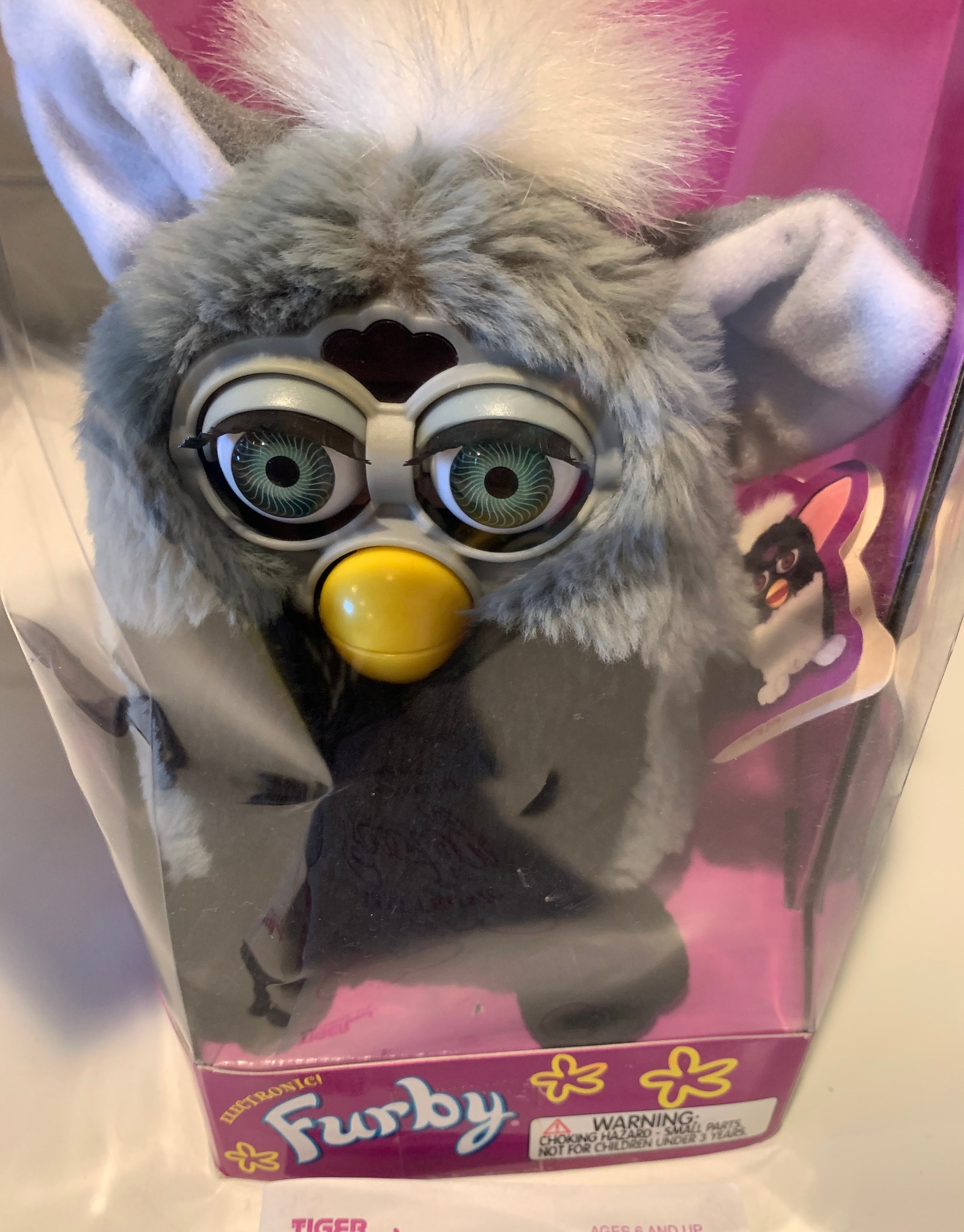 【プー】familiar 90 グレー Tシャツ２点セット Furby Gray With Black Tummy and Green Eyes | Collectable Furby - Etsy