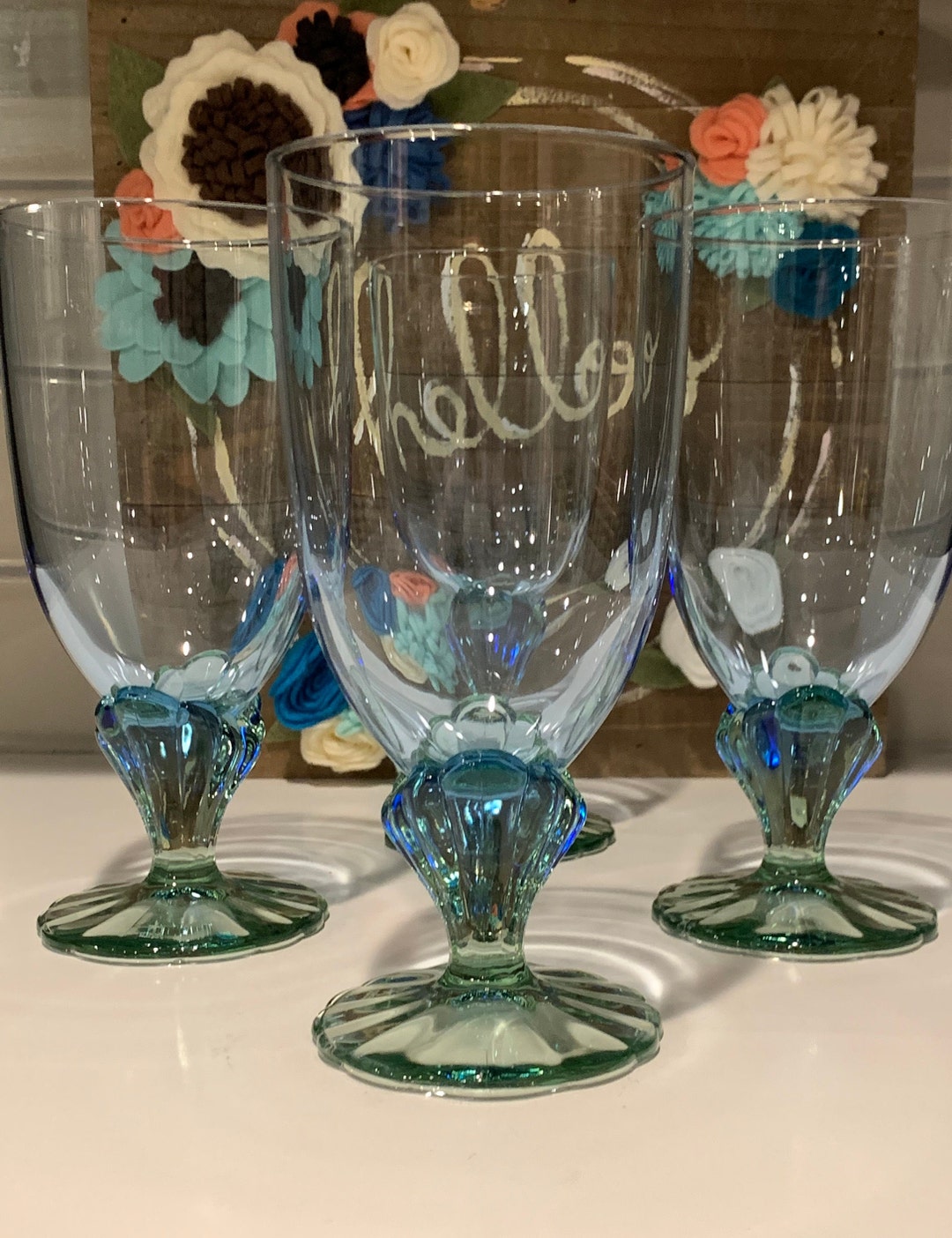 Vintage Iced Tea Bahia Glasses by BORMIOLI ROCCO Etsy