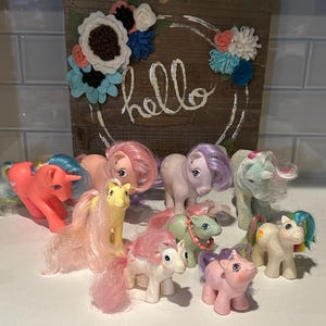 My Little Pony G1  | Lot of Eight (8) 1980’s Collectable G1 My Little Pony
