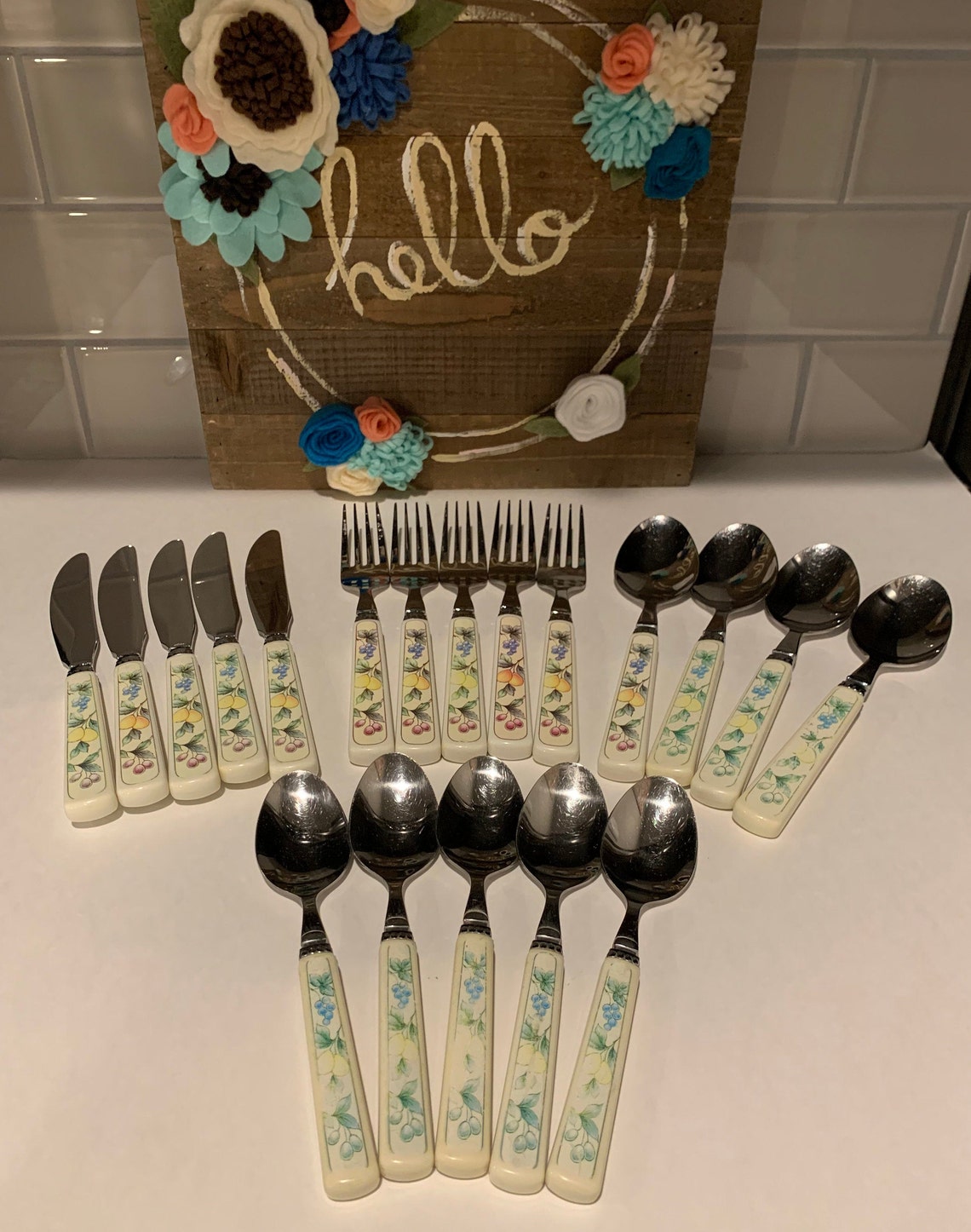 Mikasa Garten Ernte Besteck Gartenernte Besteck Vintage | Etsy