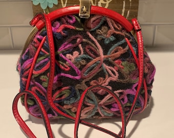 Patricia Nash Portafina Frame Crossbody Bag -Scarlet | Fun Purse