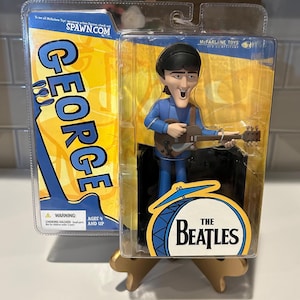 Juguete de dibujos animados de George Harrison Saturday Morning de los Beatles de McFarlane Toys / Juguetes coleccionables / Muñeco de George