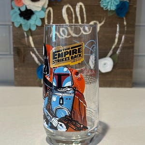 Star Wars The Empire Strikes Back Burger King Coca-Cola Glass 1980 | Collectable Coca-Cola Glass Tumbler