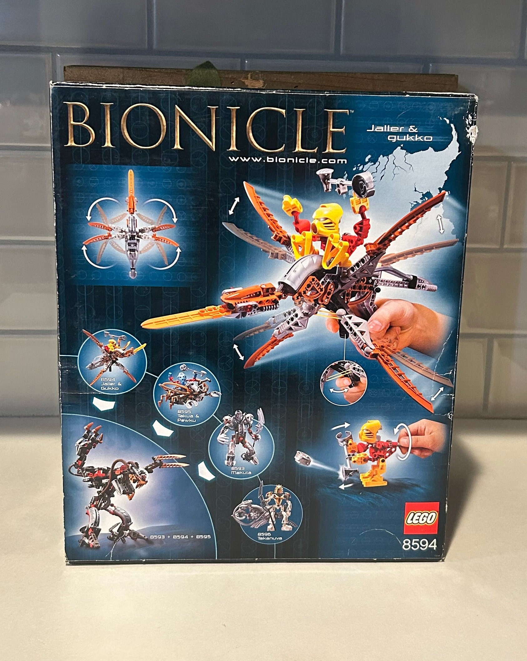 BIONICLE Jaller & Gukko Legos 8594 | Collectable Bonicle Lego