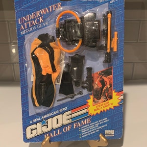 GI JOE Underwater Attack Mission Gear | Vintage GI Joe Accessories | Vintage Doll Clothing