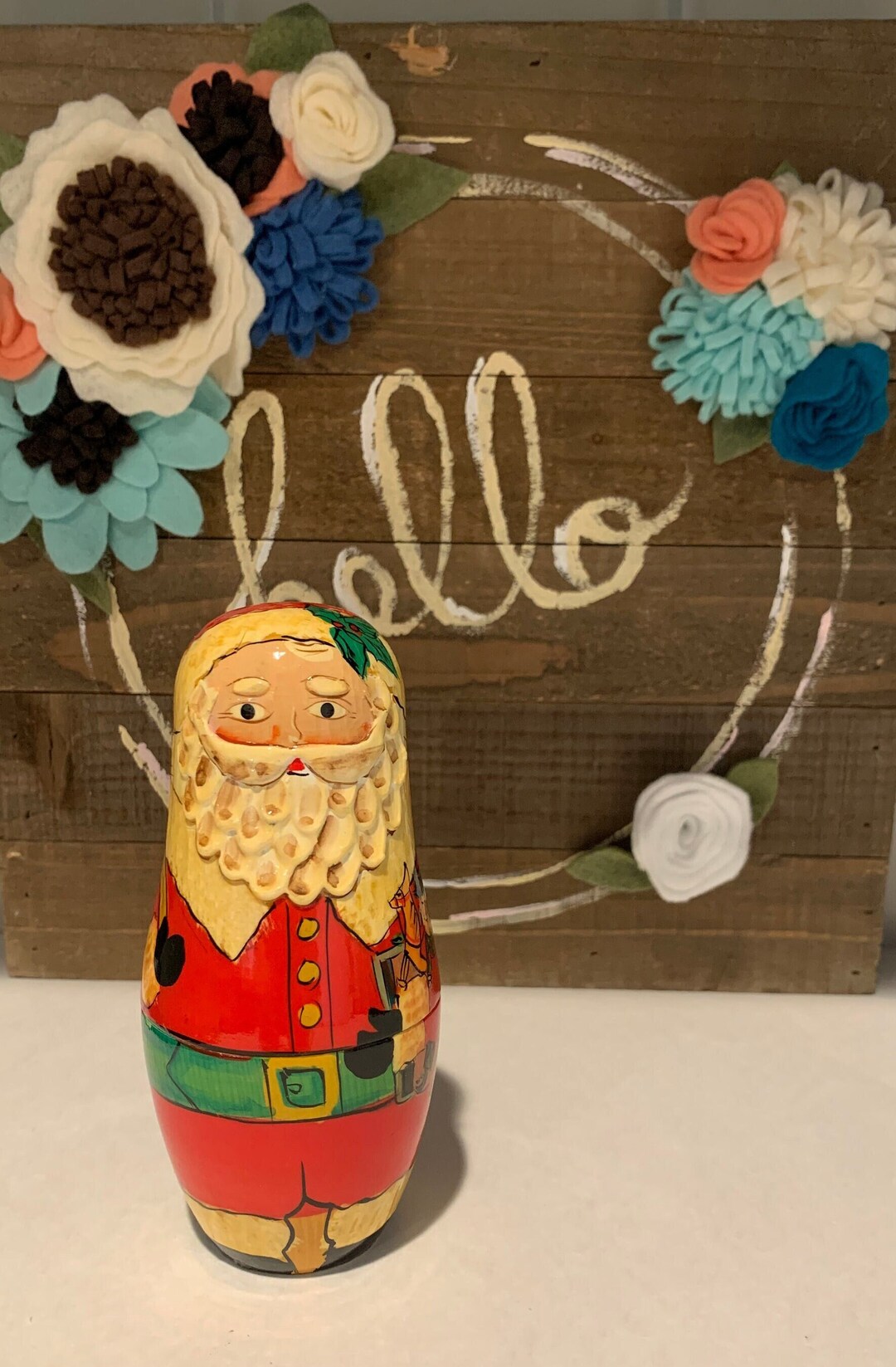 Santa Stacking Nesting Dolls by Museum of Fine Arts Boston - Etsy