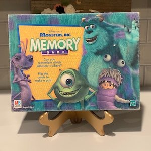 Vintage Monsters Inc Memory Game -Complete