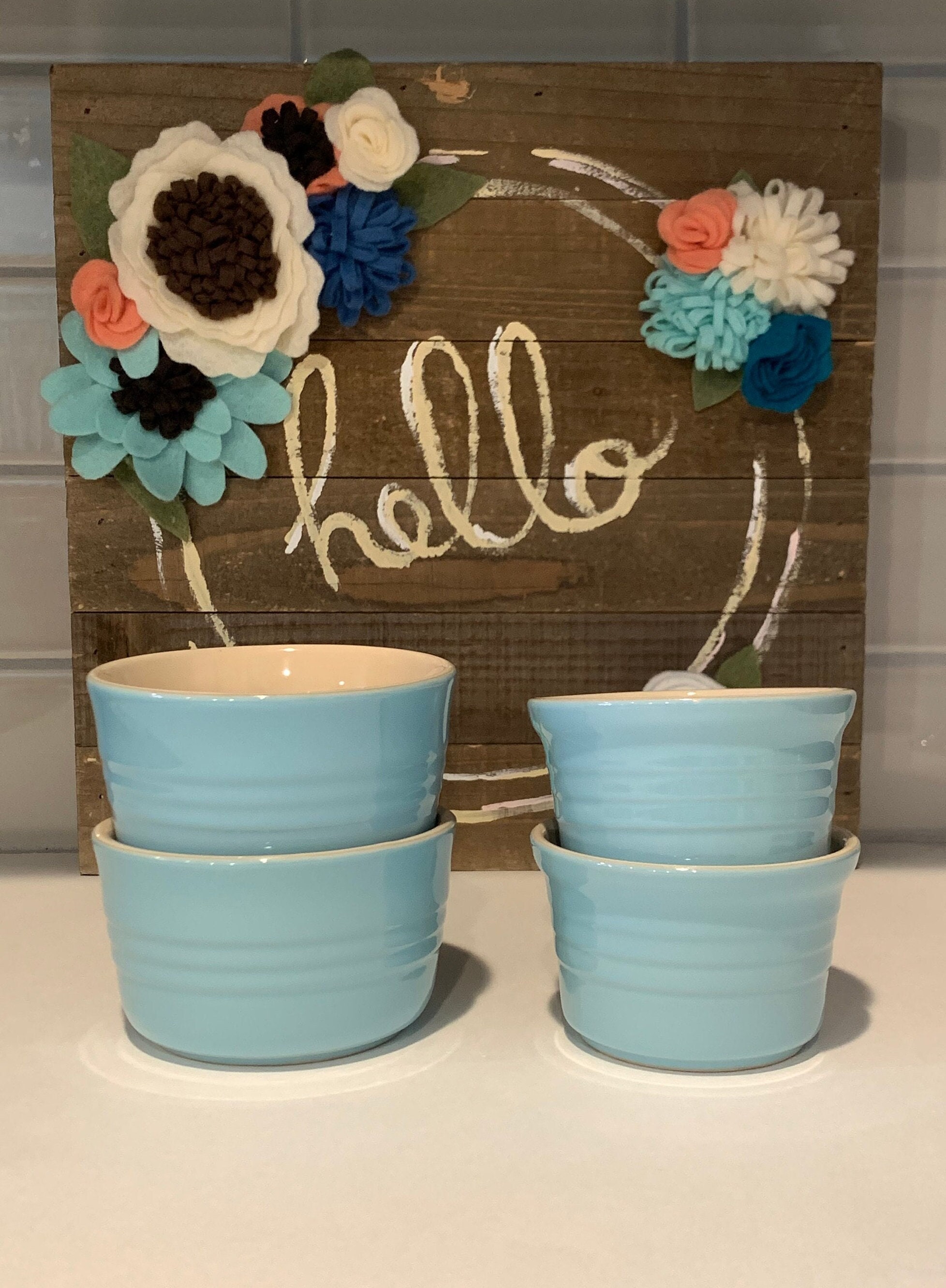 Blue Le Creuset Ramekins Blue Kitchen Accessories Le Creuset