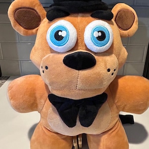 Five Nights at Freddy&#39;s Freddy Fazbear Plush Backpack | Five Nights at Freddy&#39;s Freddy Fazbear Plush | Collectable Plush Bags