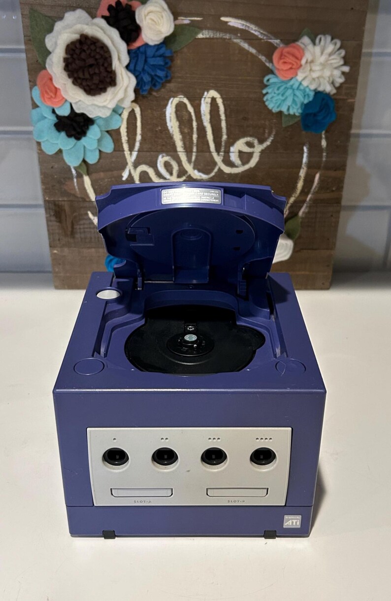 Portagiochi Per GameCube 10 Slot - Custodia Salvaspazio - Nuovo Sigillato Nintendo