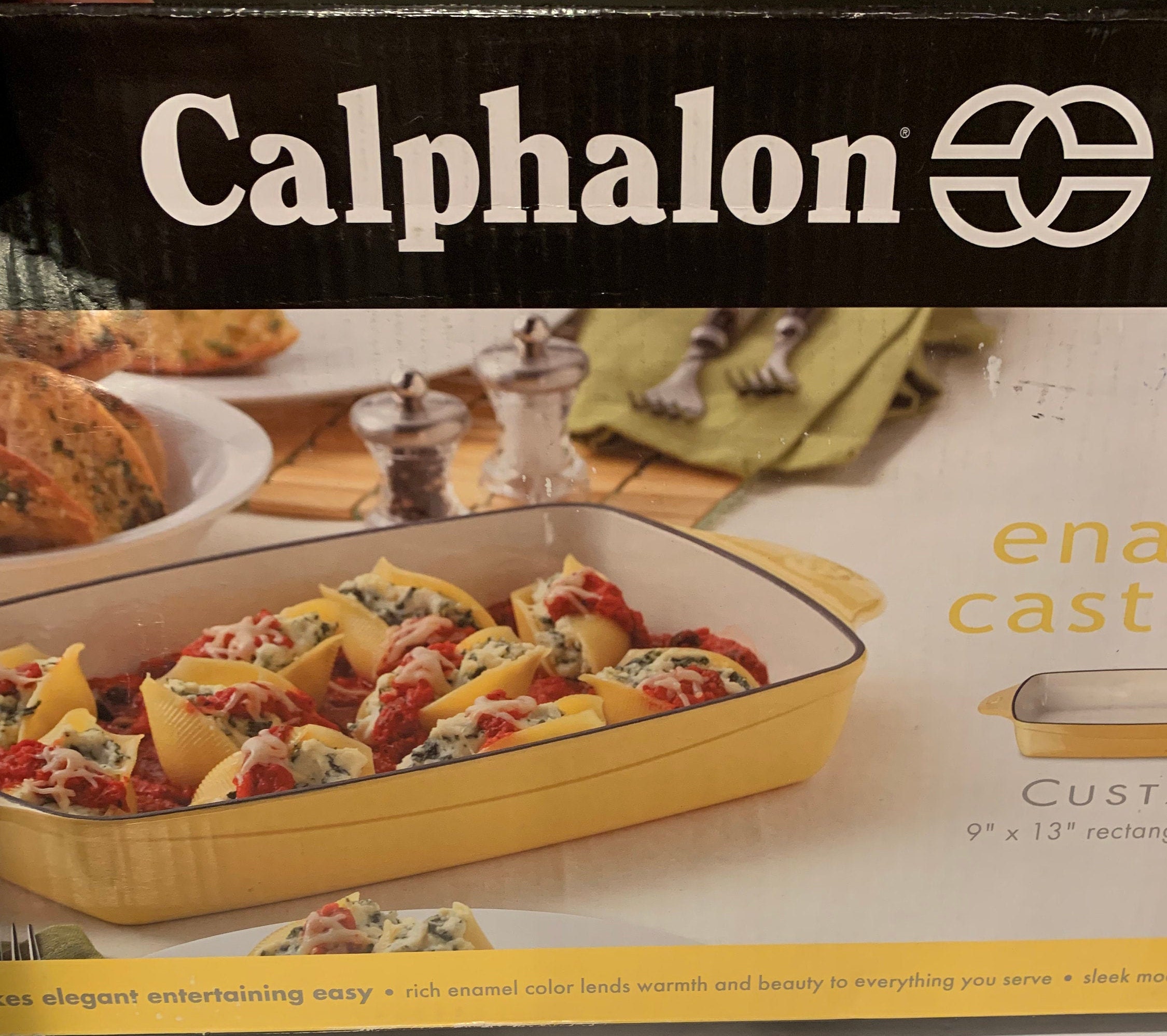 Calphalon Enamel Cast Iron 8 Quart Dutch Oven, Custard Yellow,   price tracker / tracking,  price history charts,  price  watches,  price drop alerts