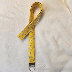 Bumble Bee Lanyard, Badge Holder, Teacher Lanyard, Lanyard, Gifts for Her
