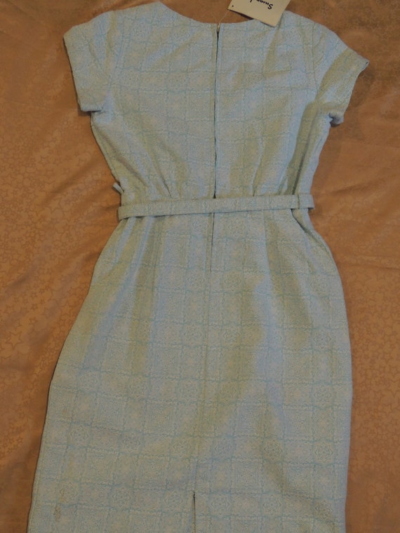 1960s Vintage Dress Susan Lee Sun Fashion Jacquar… - image 8