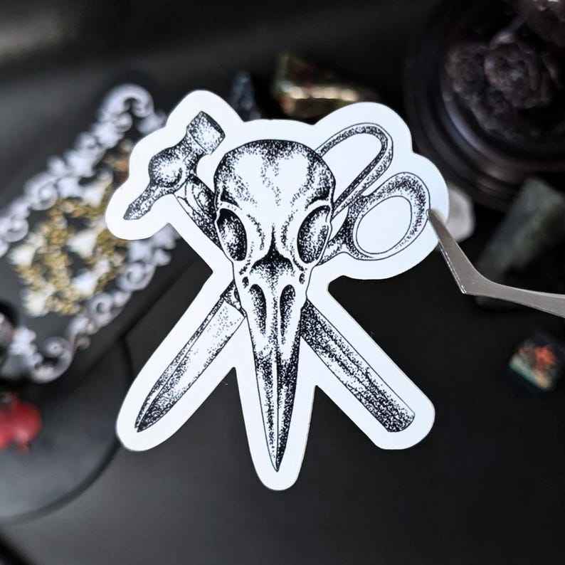 Laudna's Pâté De Rolo Vinyl Sticker: Tattoo Style Critical Role Fan Art ...