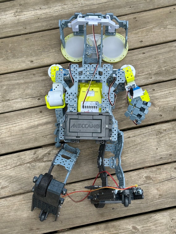 Nice! Meccano Erector Mechanoid G15 Build Your Own Personal Interactive  Robot!