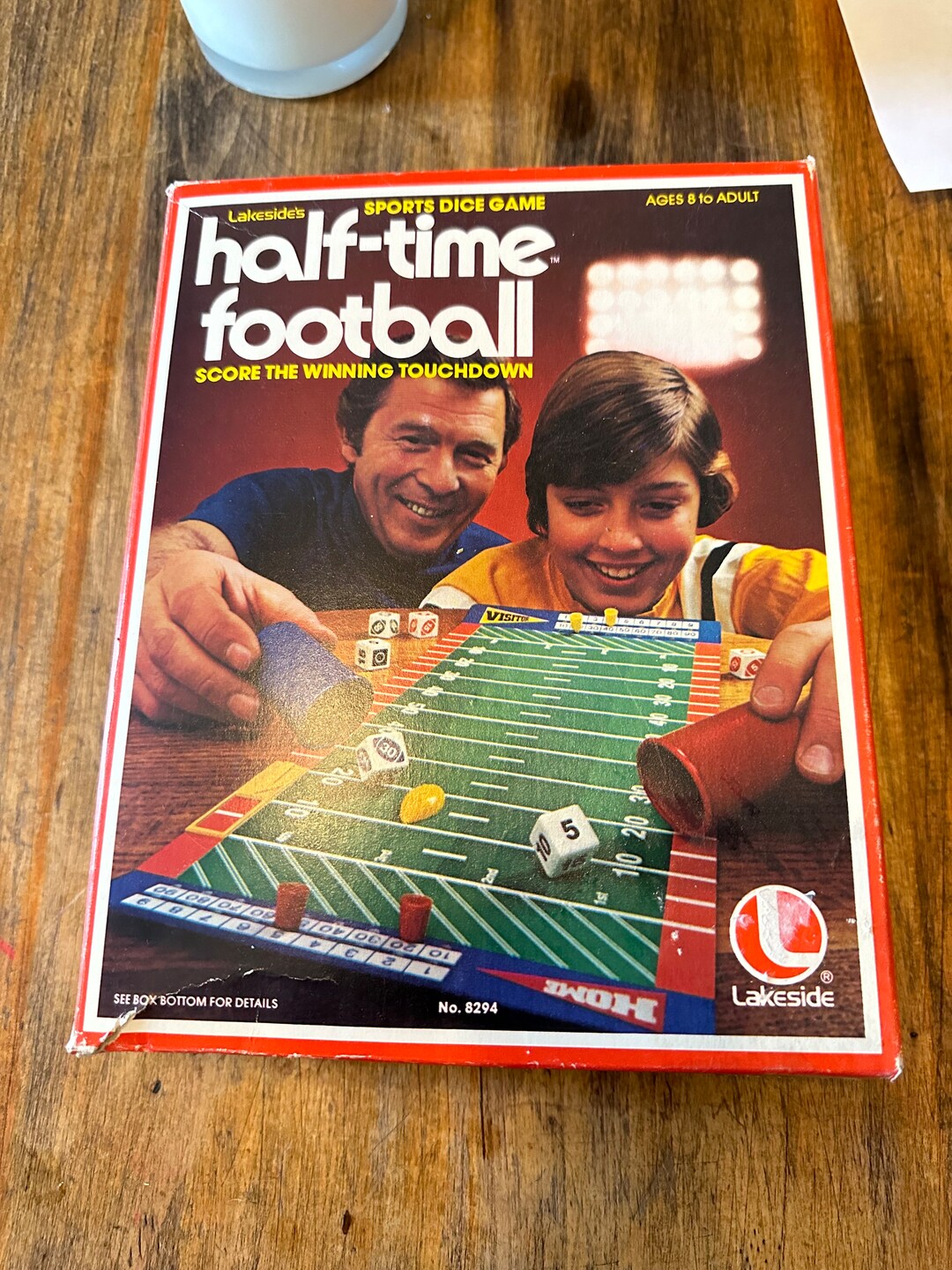 Vintage 1979 Halftime Football Sports Dice Game/halftime Etsy