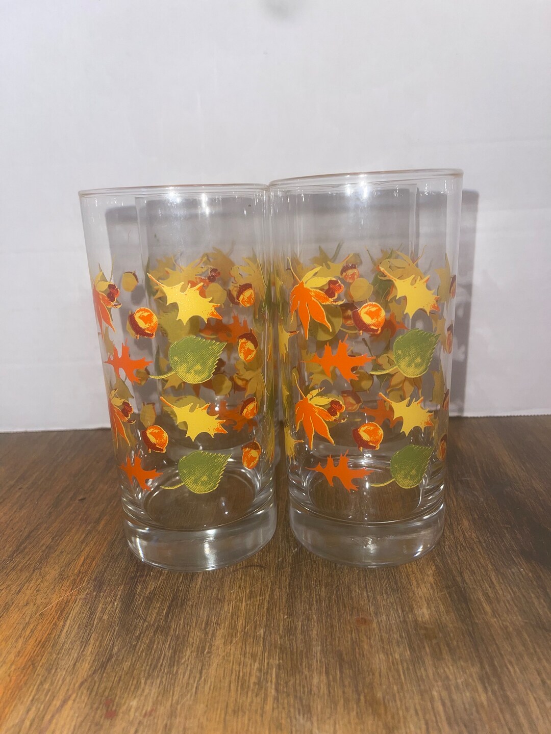 Vintage Avon Glass Squirrel Candle Holders Fall Autumn Decor Etsy