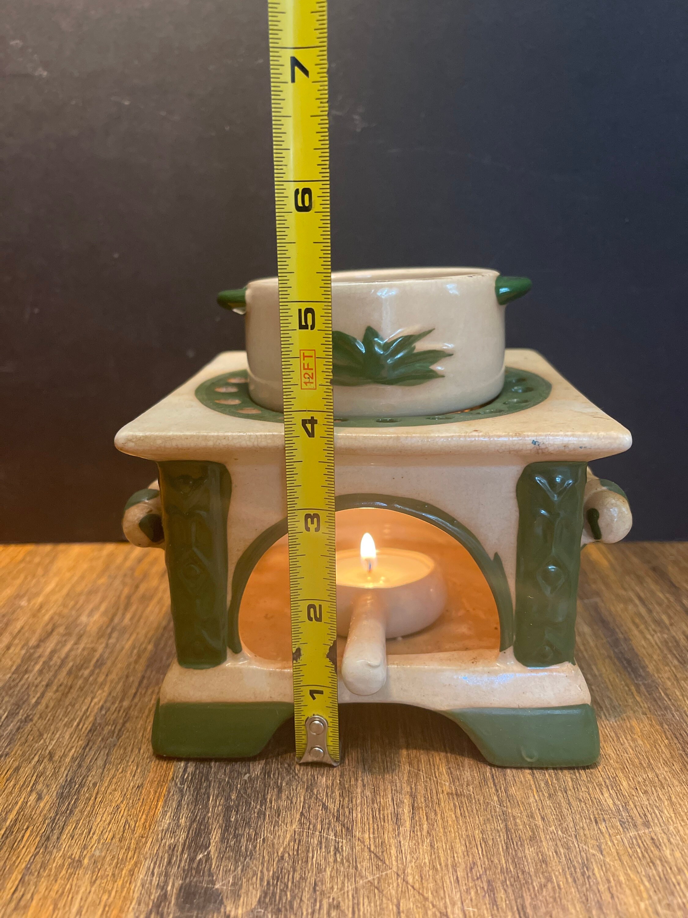 Toller glasierter Keramik 3 Stück Tortenbrenner Cottagecore | Etsy