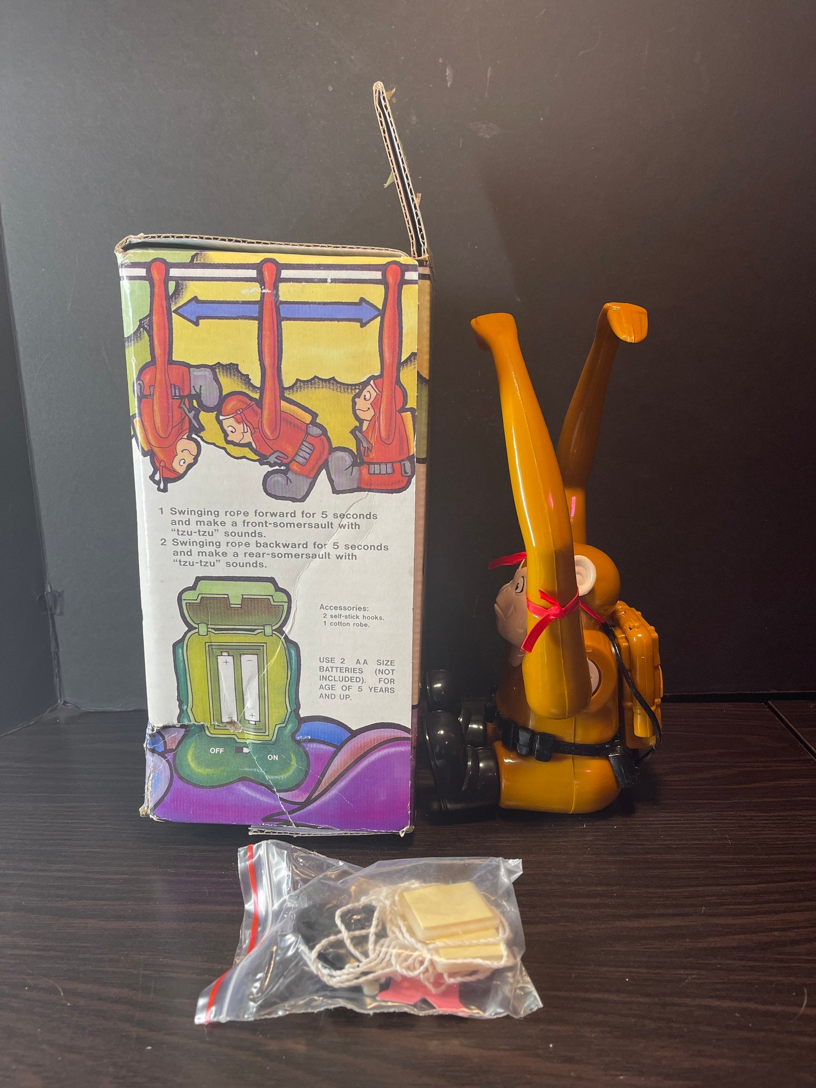 swinging monkey toy
