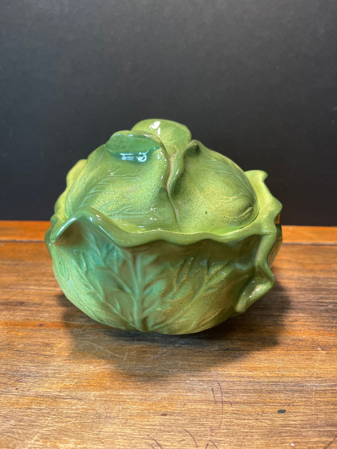 Vintage Cabbage Bowl Holland Mold Etsy