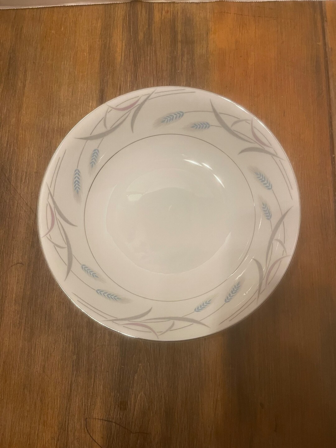 Beautiful Vintage VALMONT China Royal Wheat W/ Silver Trim Etsy