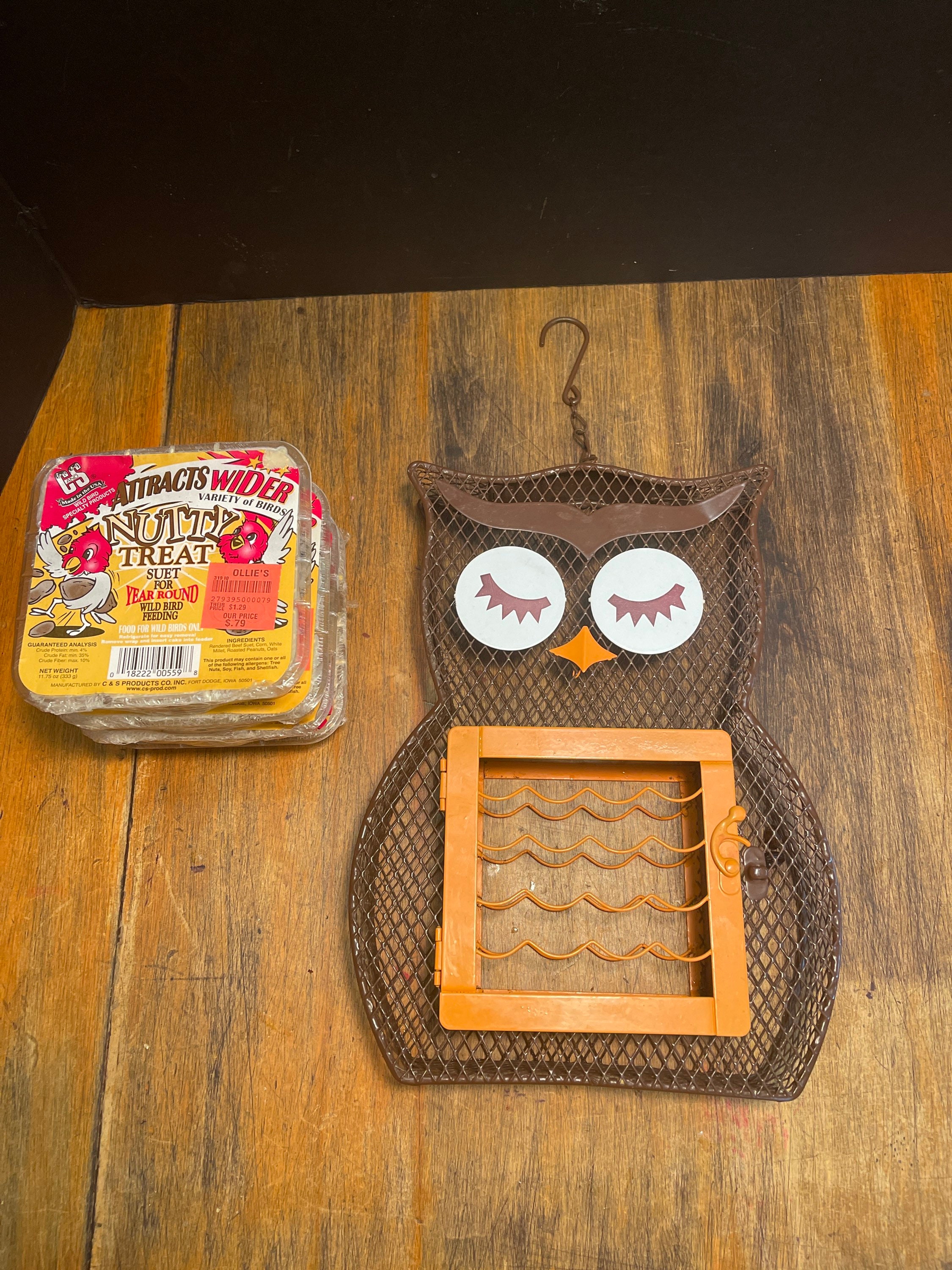 Heath Suet & Seed Owl Bird FeederTeil 21703 beschichtete Etsy