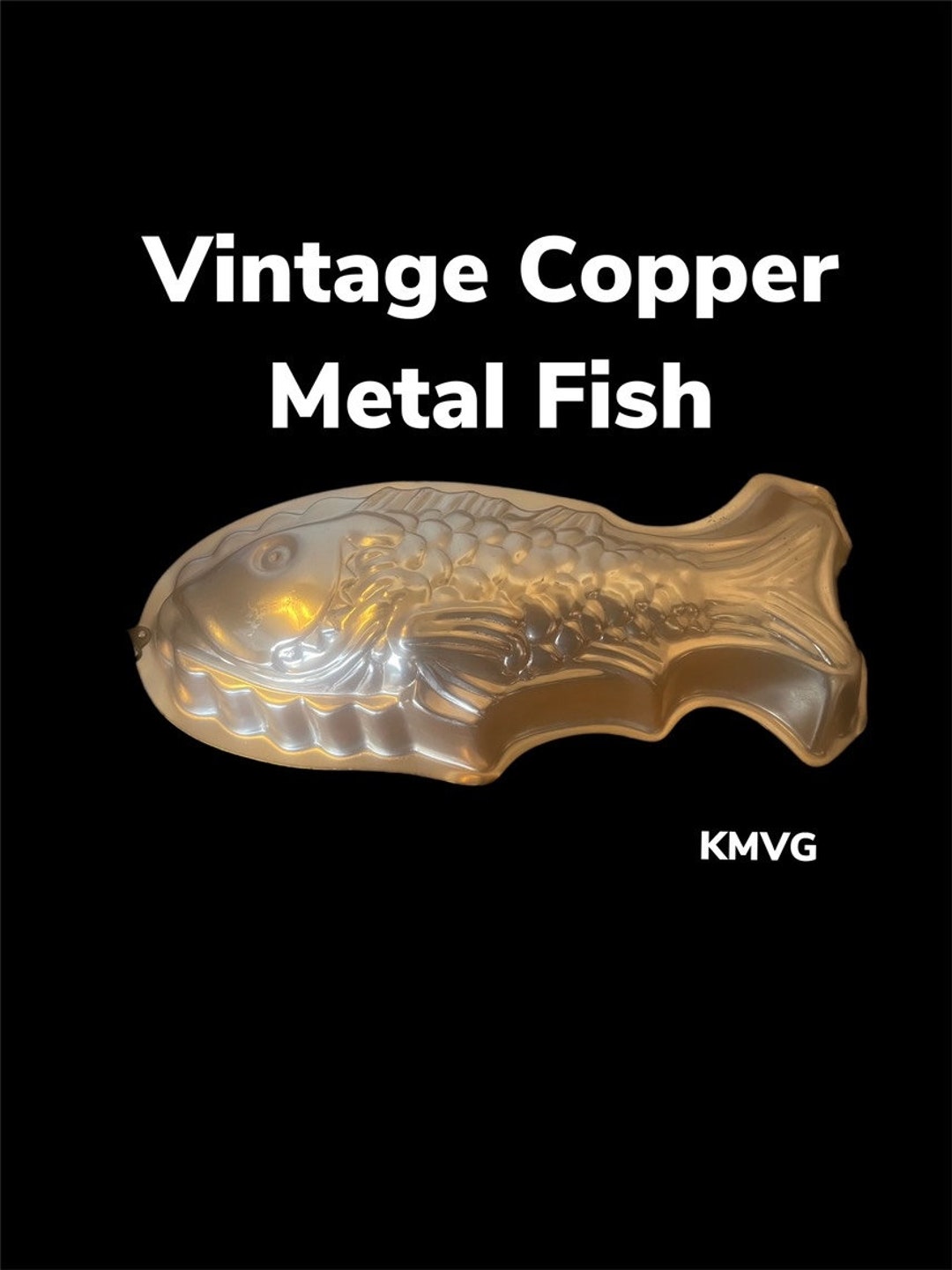 Vintage Copper Fish Jello Mold Wall Hanging 13 Etsy