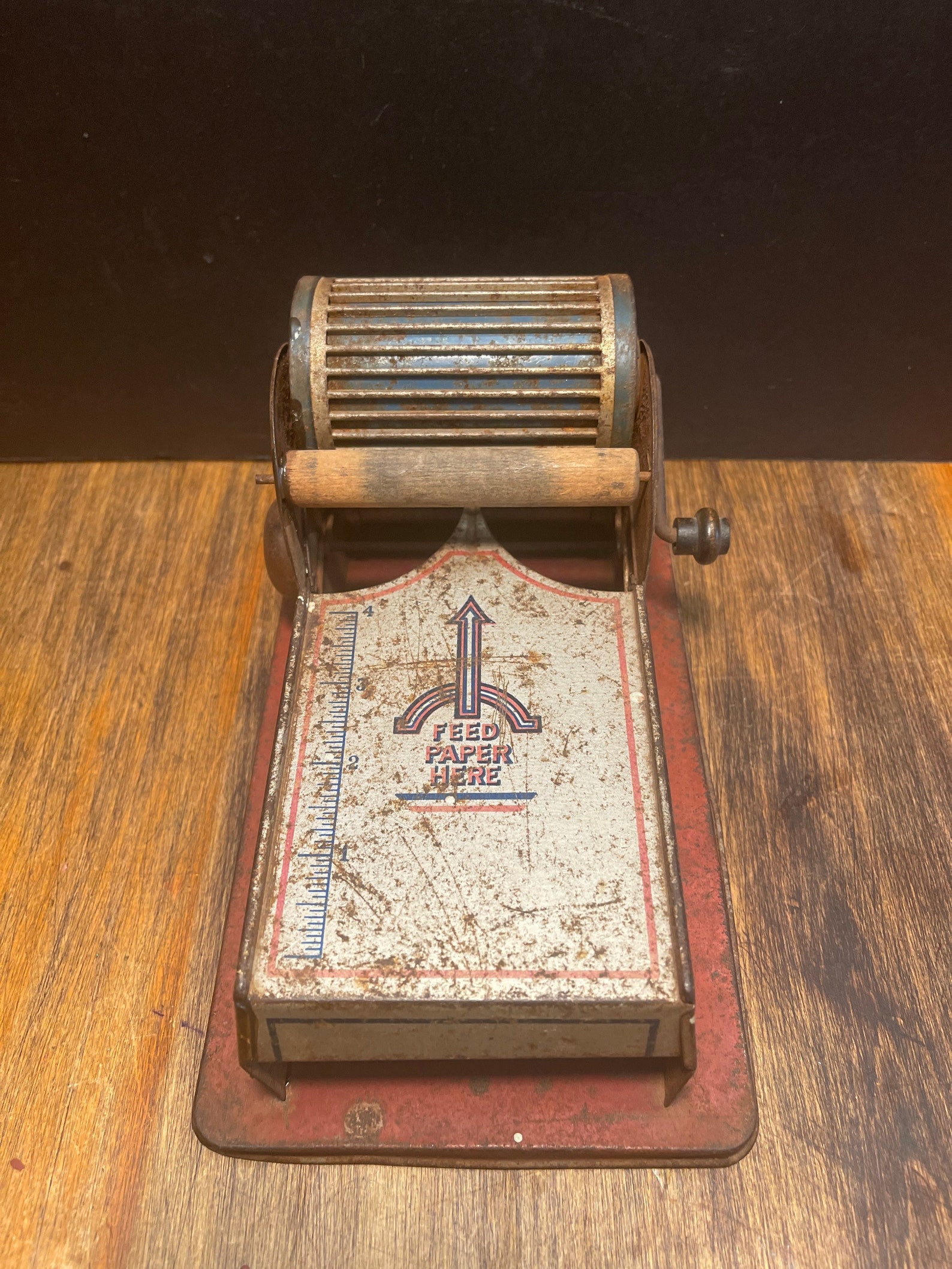 Vintage Paper Crimper or Flute Press Etsy