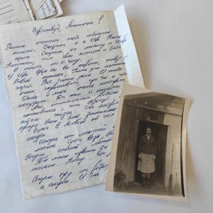 Carta e foto da URSS