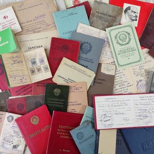 44 documentos antigos da URSS