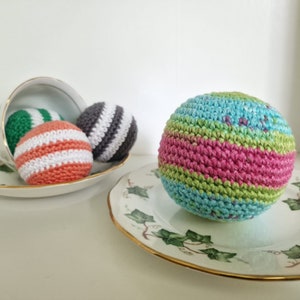 The Big Ball! Crochet Catnip & Silvervine Ball Toy