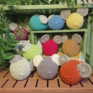 Mice - Crochet Catnip & Silvervine Toy