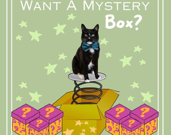 Want a Mystery Box? - Bow Tie, Sailor Bow, Bandana, Scrunchie, Cat Toys -ChosenByKai