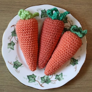 Carrot - Crochet Catnip & Silvervine Cat Toy