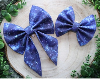 Into Space - Bow Tie, Sailor Bow, Scrunchies and Cat Collars For Cats & Dogs - ChosenByKai