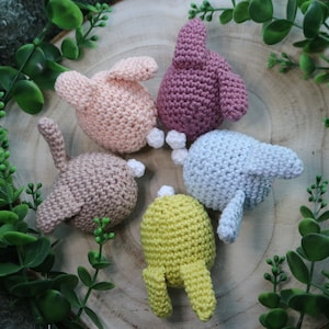 Cute Widdle Bunny - Crochet Catnip & Silvervine Toy