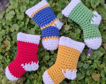 Crochet Catnip & Silvervine Sock Toy