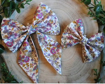 Bohemian Flowers  - Bow Tie, Sailor Bow, Scrunchies and Cat Collars For Cats & Dogs - ChosenByKai