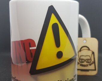 Funny Addicted to Metal Detecting 10oz mug microwave and dishwasher safe