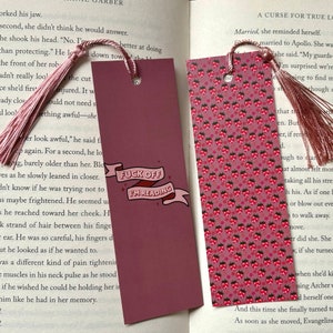Ich lese Lesezeichen Lesezeichen / Lese Geschenk / Bücherwurm / Lesezeichen / Bücherwurm Geschenk / Lustig / Starke Sprache