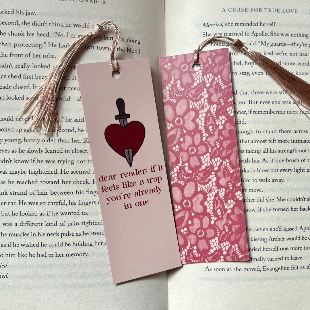Dear Reader Bookmark / Reading Gift / Bookish / Bookmark / Bookish Gift  / Taylor Swift / Song Lyrics / Midnights