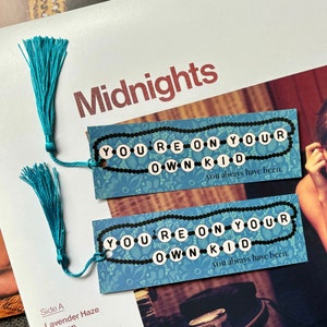 Sie sind auf eigene Faust Kind Lesezeichen / Lese Geschenk / Bücherwurm / Lesezeichen / Bücherwurm Geschenk / Buch / Taylor Swift / Midnights