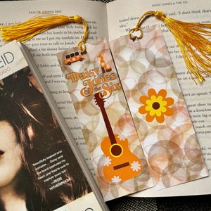 Bladwijzer Daisy Jones en de zes / Leescadeau / Leesgrage / Bladwijzer / Leesgrage cadeau / Leesgrage humor / Daisy Jones
