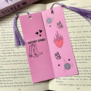 Take Me Away to Chestnut Springs Lesezeichen / Lese Geschenk / Bücherwurm / Lesezeichen / Bücherwurm / Chestnut Springs / Elsie Silver