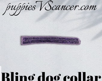 Bling dog collars (22 inches long)