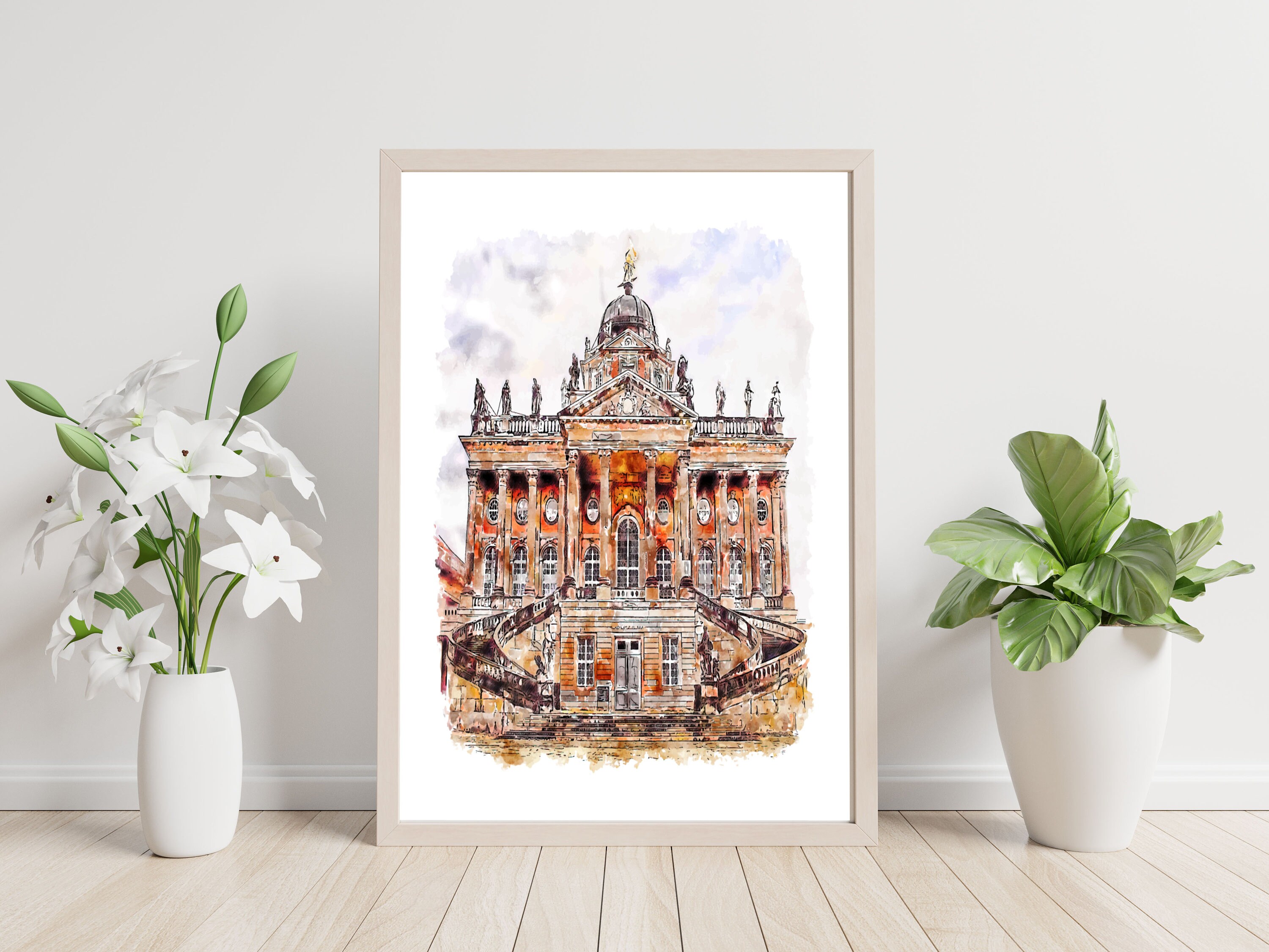 Potsdam Print Reiseposter Art Deco Kunstdruck Poster - Etsy.de