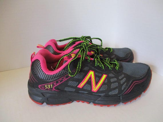 New Balance 531 Tennis Shoes | Pink \u0026 Black | Size 9 | Athletic Footwear -  Etsy