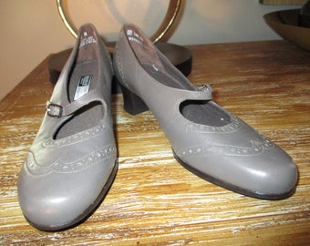 grey 2 inch heels