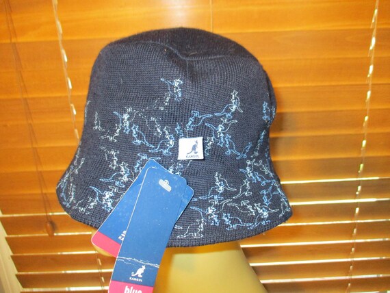 Kangol Blue Wool Blend Hat-NWT-Size Medium - image 2